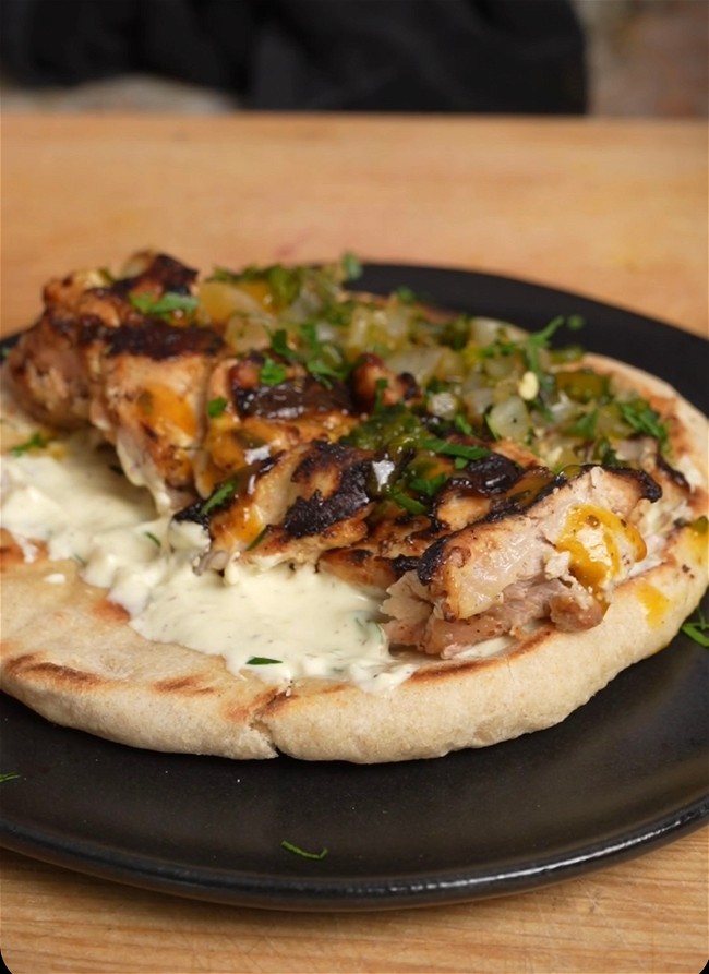 Image of Hot Honey Mustard Chicken Pita