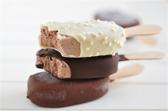 Image of RECETTE DE LA CREME GLACÉE FAÇON MAGNUM