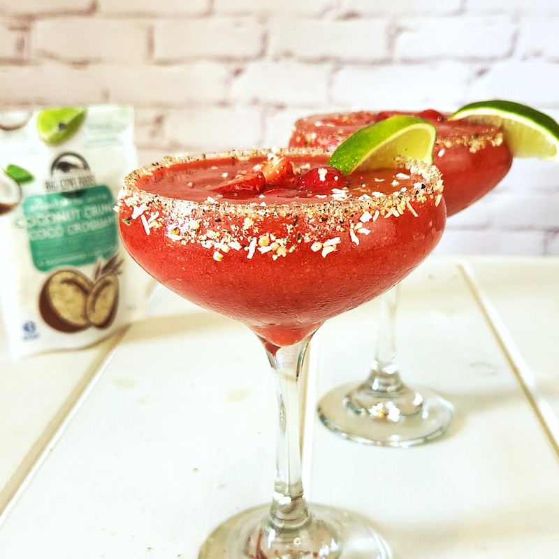 Coconut Crunch Strawberry Daiquiri's
