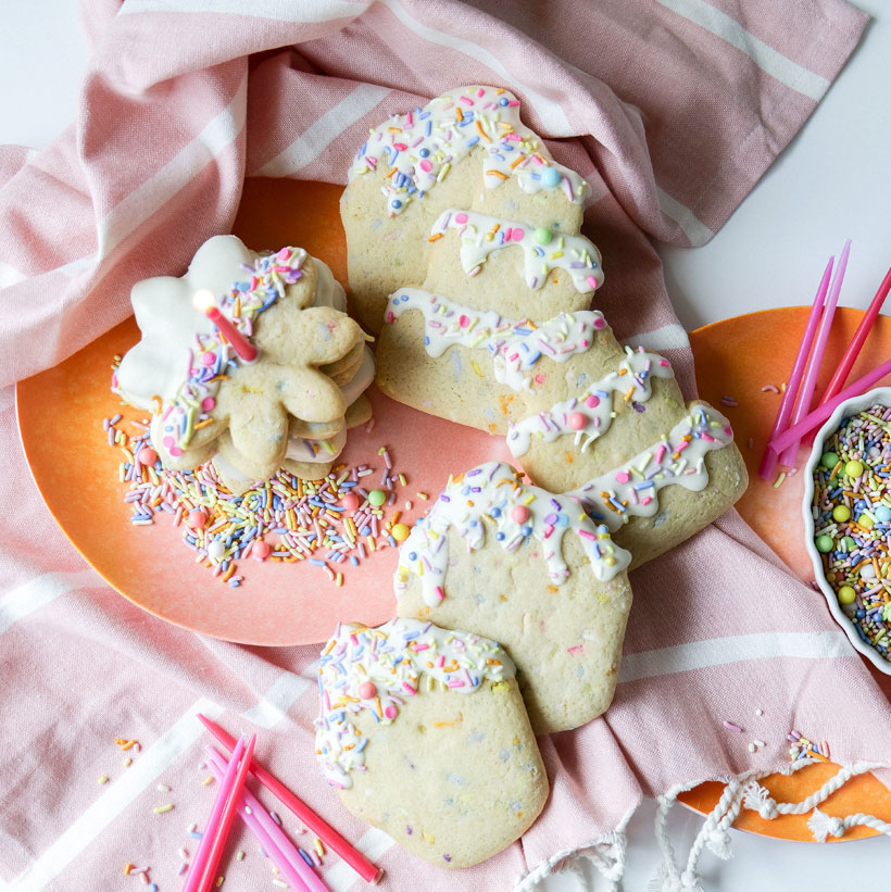 Birthday Cutout Sugar Cookies