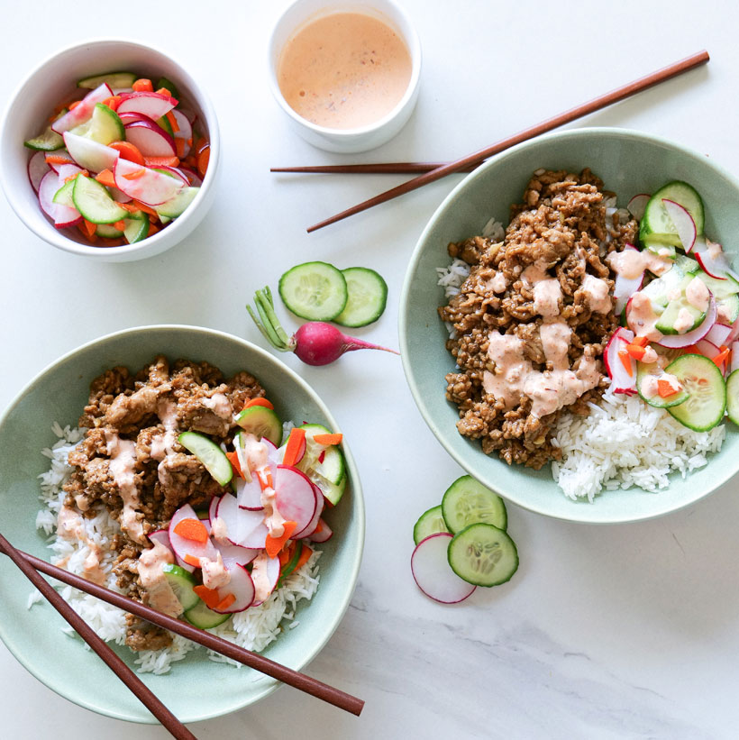 Pork Banh Mi Bowl
