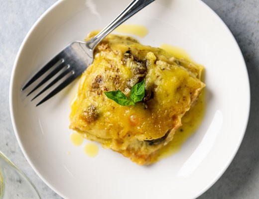 Image of Potato and Hatch Chile Au Gratin