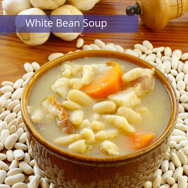 Image of Mediterranean White Bean Soup