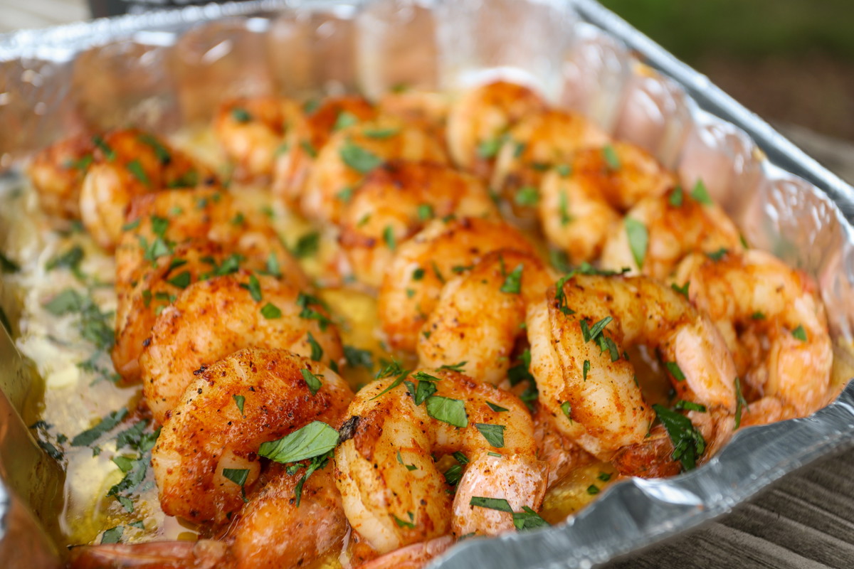 Buttery Hot Honey Shrimp