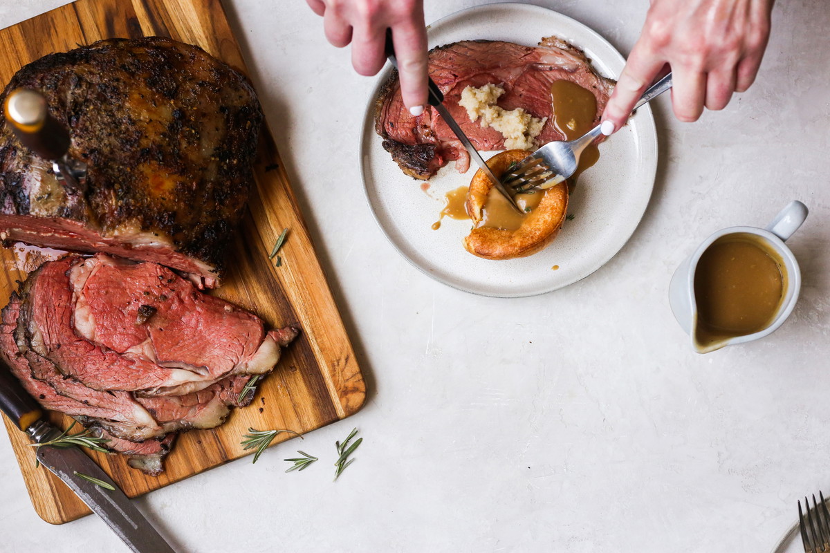 Prime Rib & Yorkshire Pudding