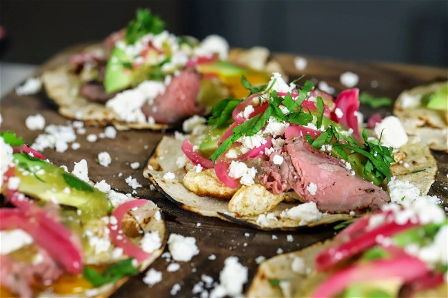 tri tip taco recipe with over easy eggs