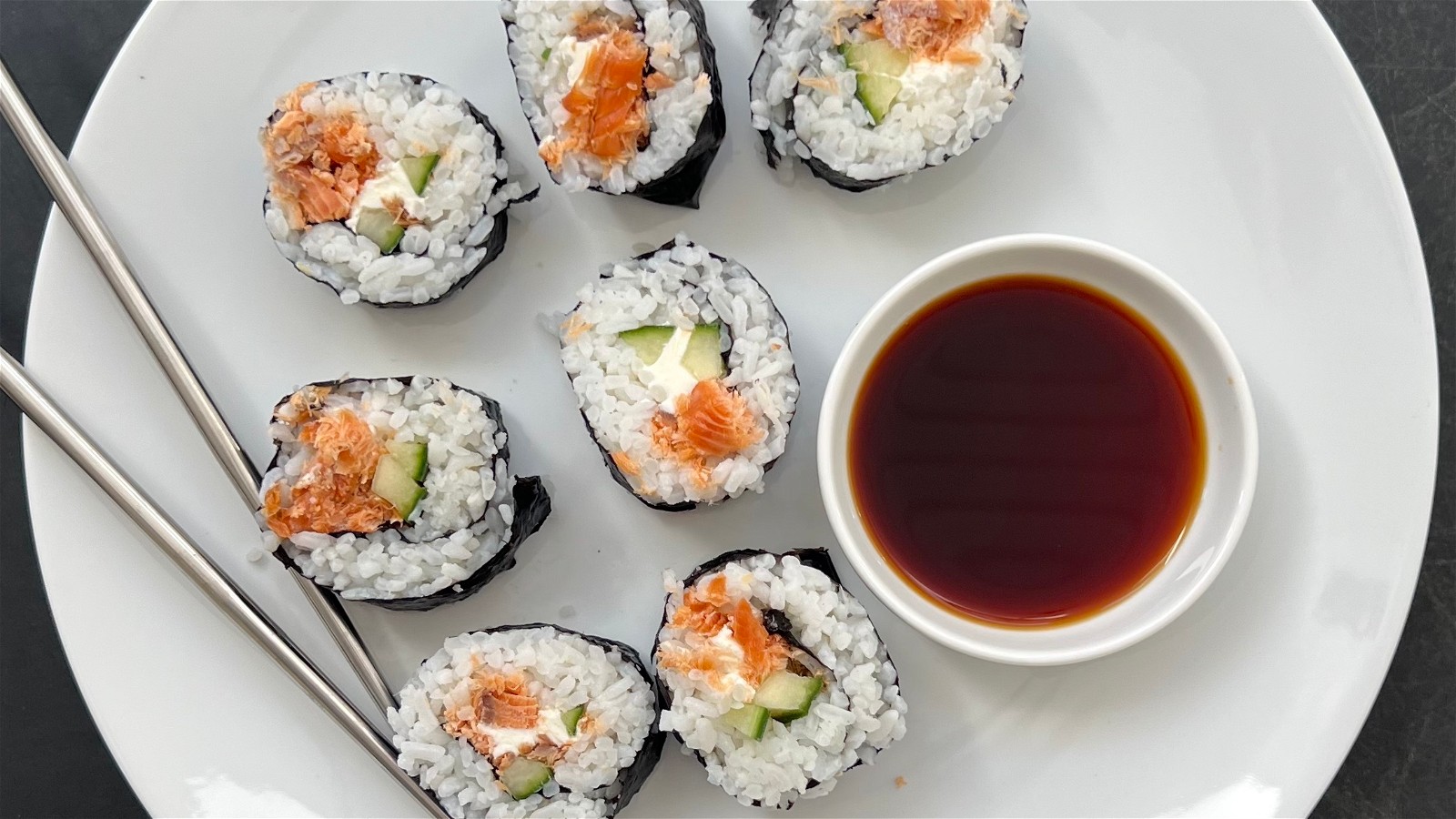 Image of Smoked Salmon Sushi Roll