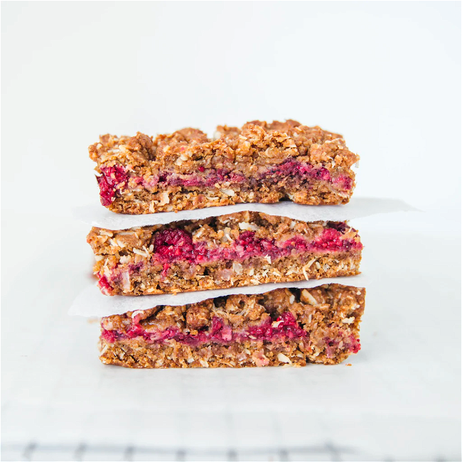 Image of Raspberry Crumble Slice