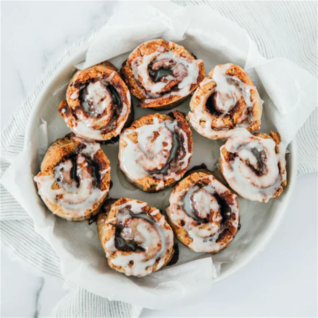 Image of Cinnamon Scrolls with Vanilla Glaze