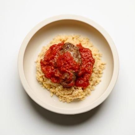 Image of Köttbullar i tomatsås och couscous