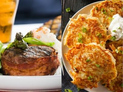 Image of Beef Filet and Boxty with Guinness Mustard Sauce