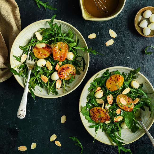 Image of Grilled Apricot Salad