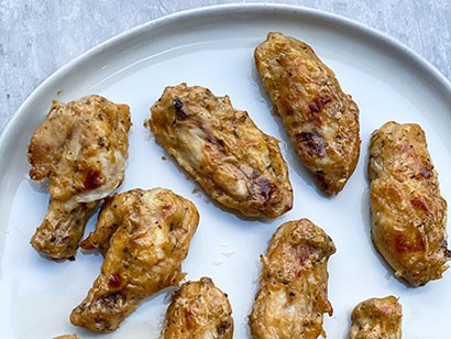 Image of Spicy Cashew Butter Chicken Wings