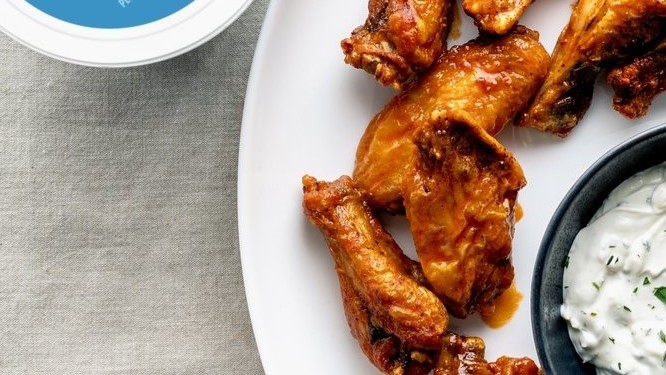 Air Fried Hot Wings