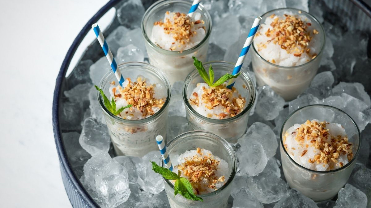Image of Almond Milk Slushie