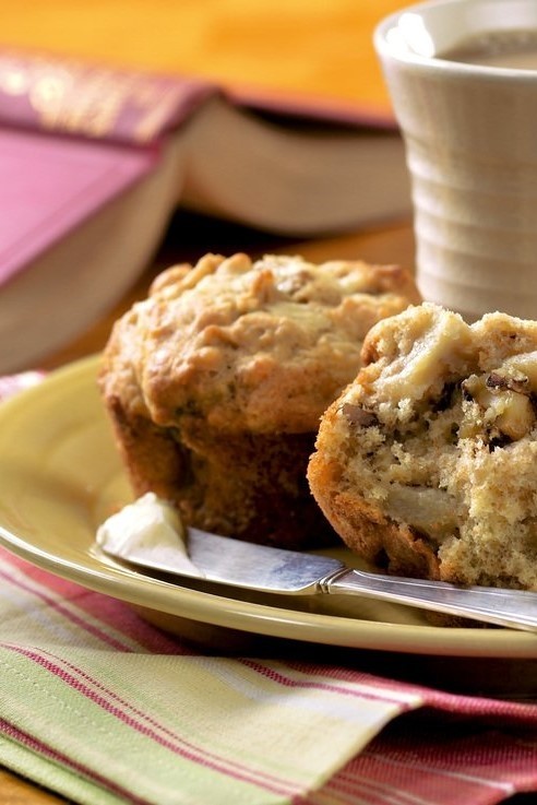 Image of Apple-Cheddar Muffins