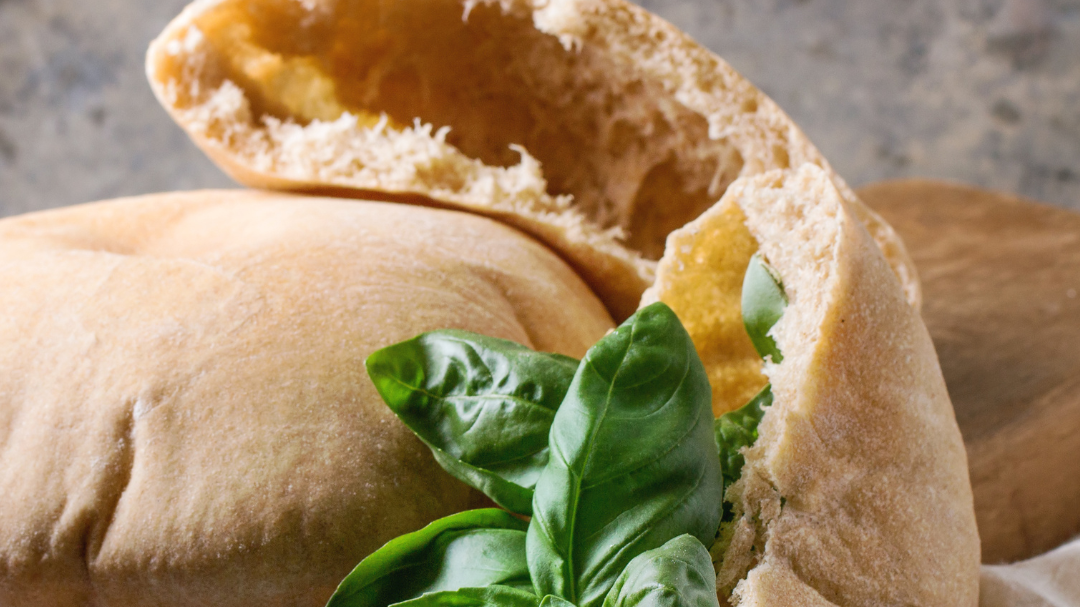 Image of Easy Pita Bread - Fluffy Bread |  | Middle Eastern bread Recipe