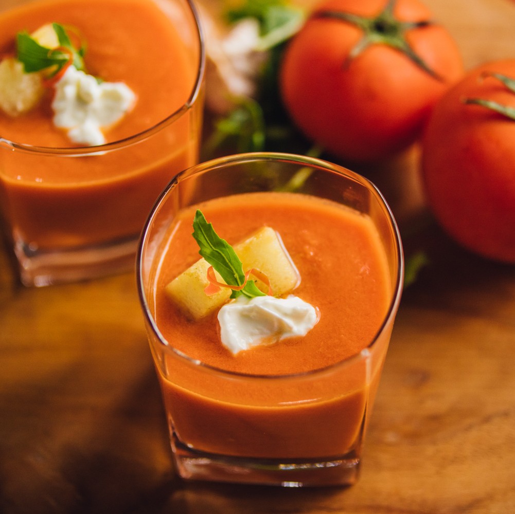 cold tomato soup