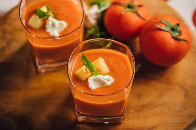 Image of Cold Tomato Soup