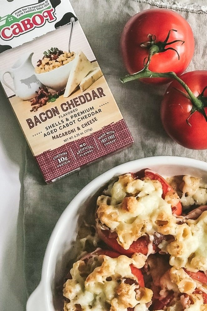 Bacon Cheddar Ranch Stuffed Tomatoes