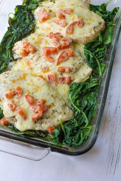 Image of Baked Chicken Florentine