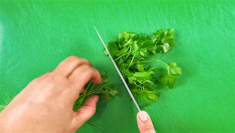 Image of Finely chop the Sirvi chili. Peel and small dice the...