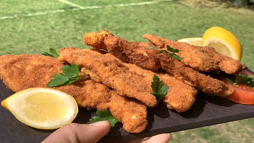 Image of Chicken Schnitzel (Golden chicken fried)