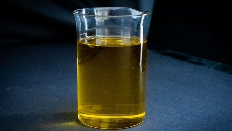 Image of Put the olive oil in a tall glass, cover it...