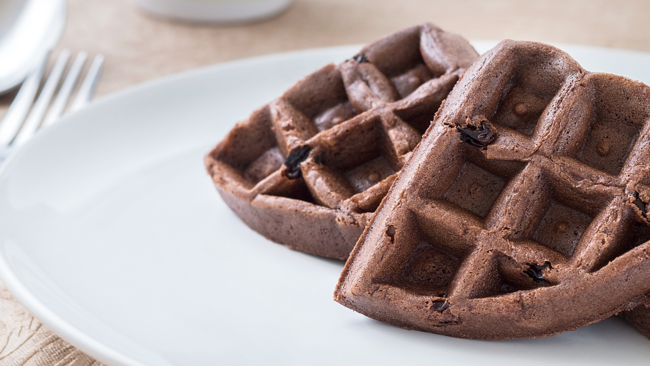 Image of Coffee Chocolate Waffles