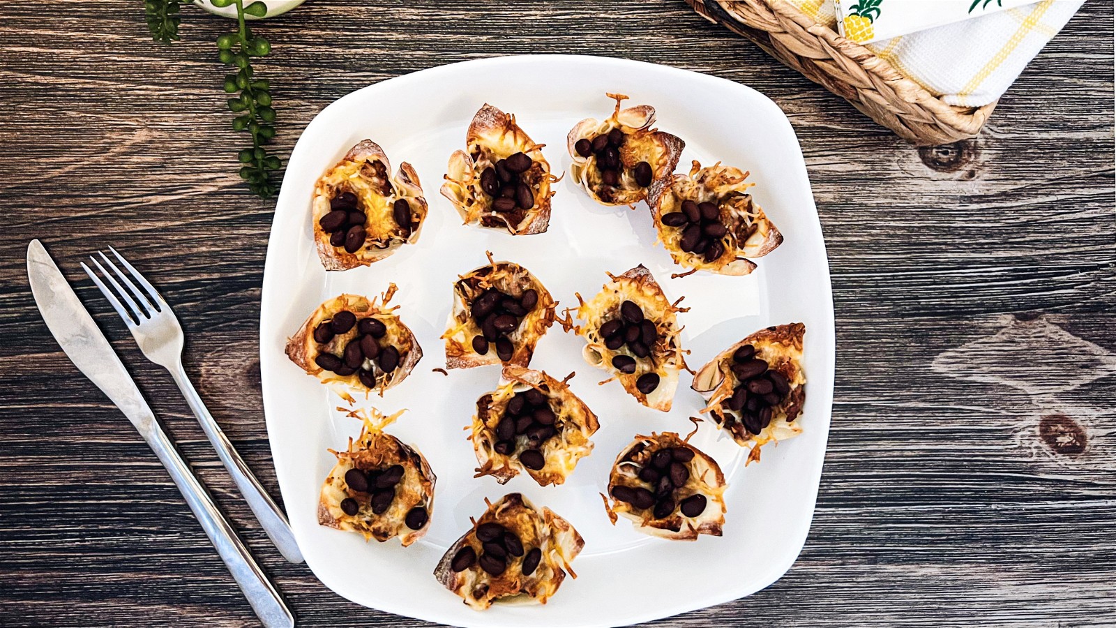 Image of Taco Wonton Cups