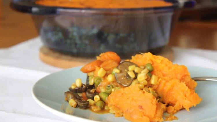 Image of Vegetarian Sweet Potato Shepherd's Pie