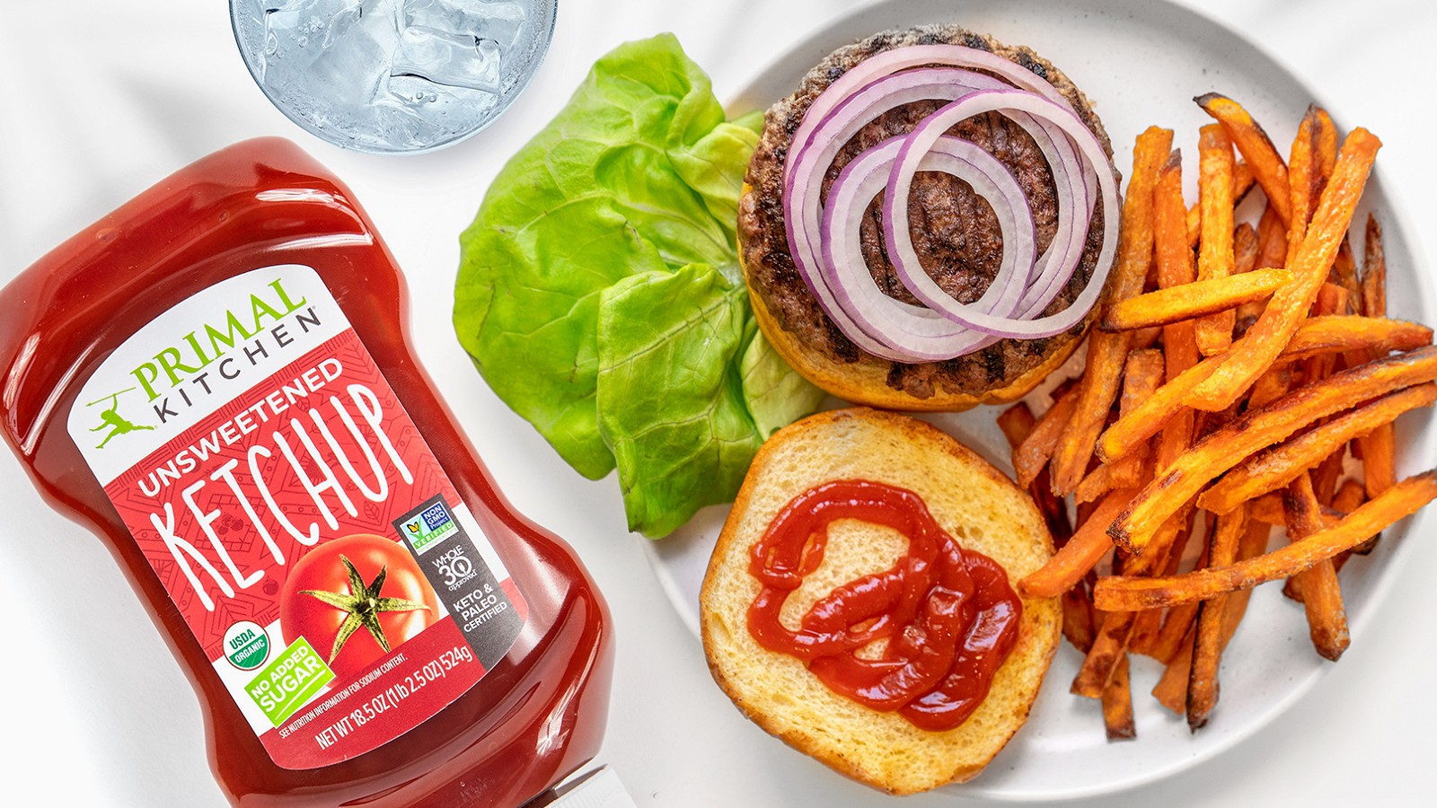 Image of Classic Burger with Ketchup