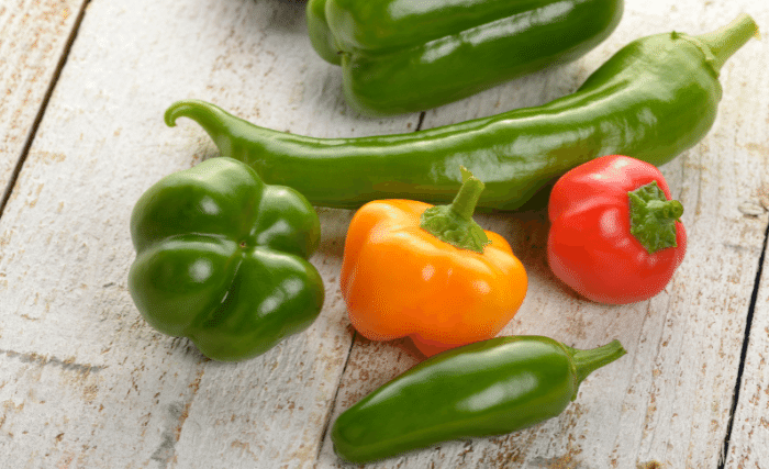 Image of Now when you choose your peppers pick out firm peppers...