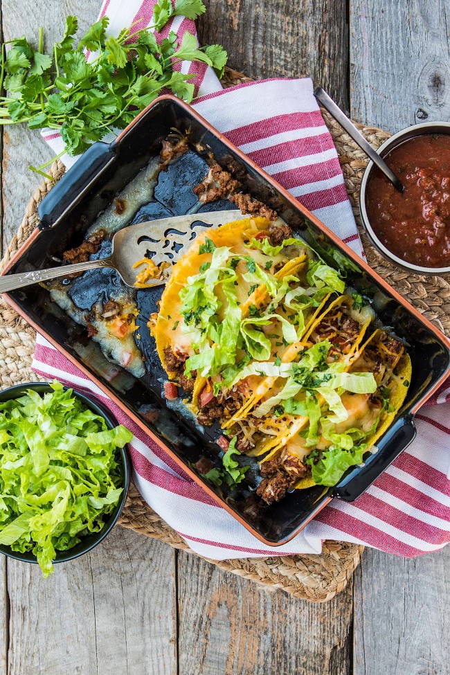 Image of Beef Baked Tacos