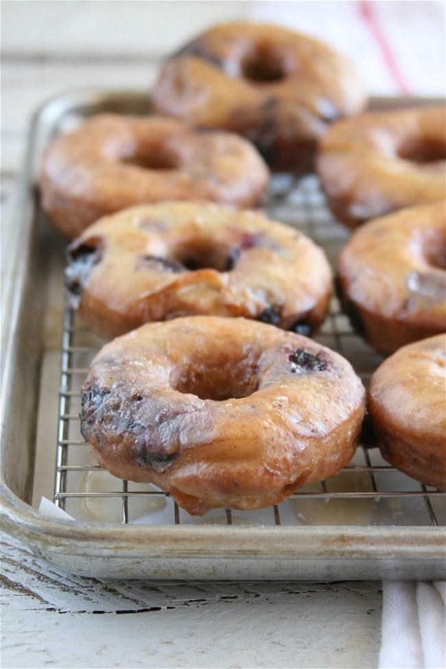 Image of Blueberry Cake Donuts