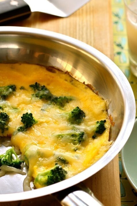 Image of Broccoli and Cheddar Frittata