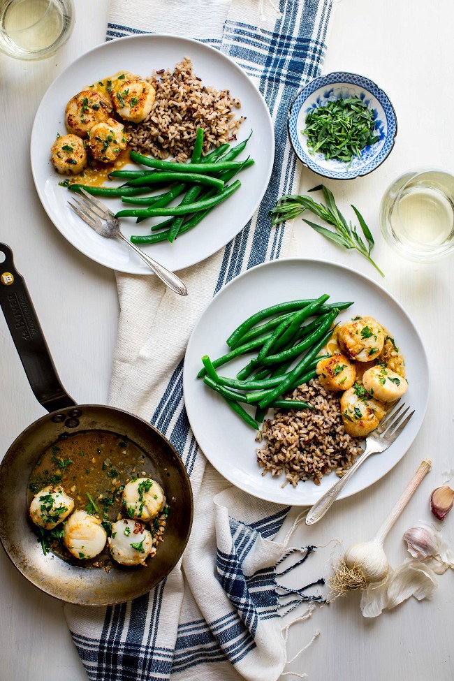 Image of Brown Butter Sea Scallops