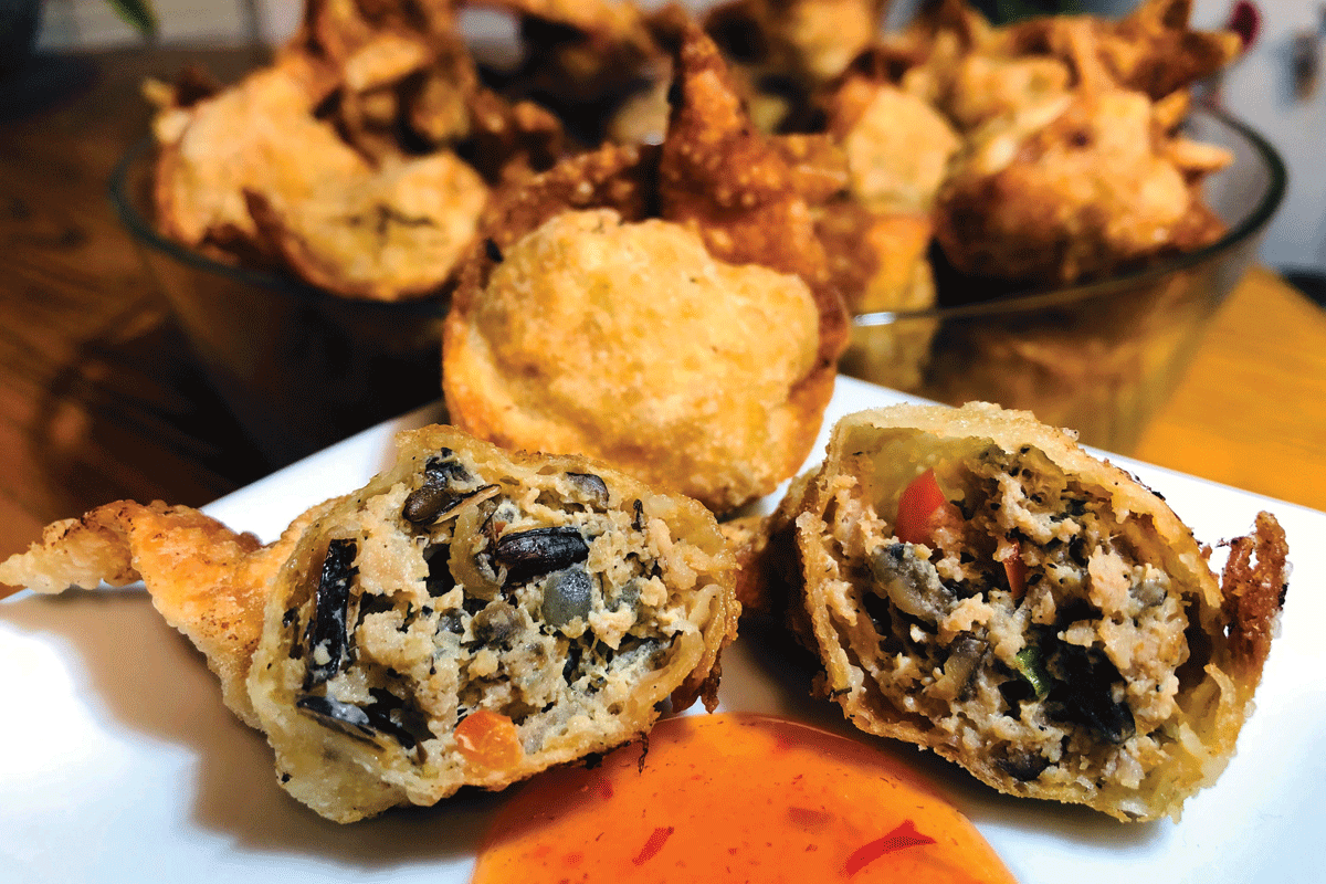 Image of Wild Rice and Pork Wontons