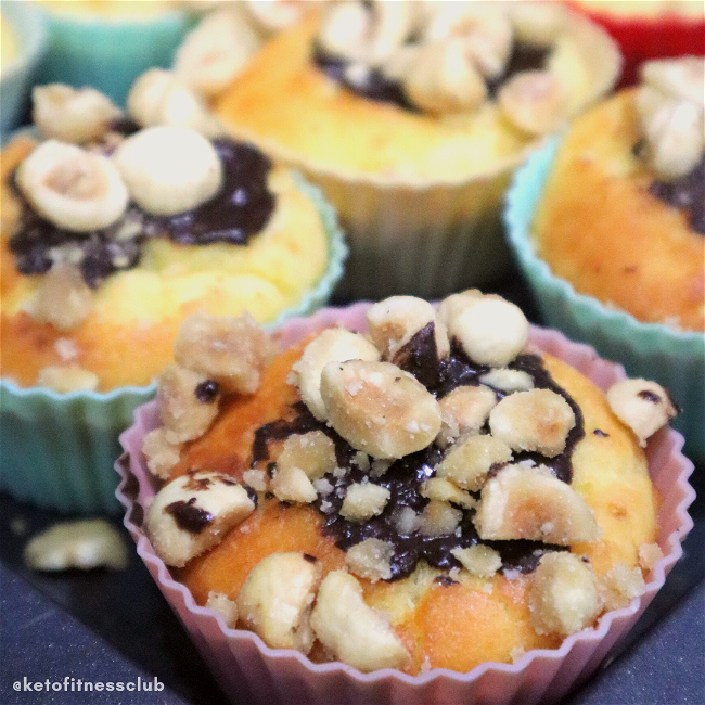 Image of Candied Hazelnut Cupcakes