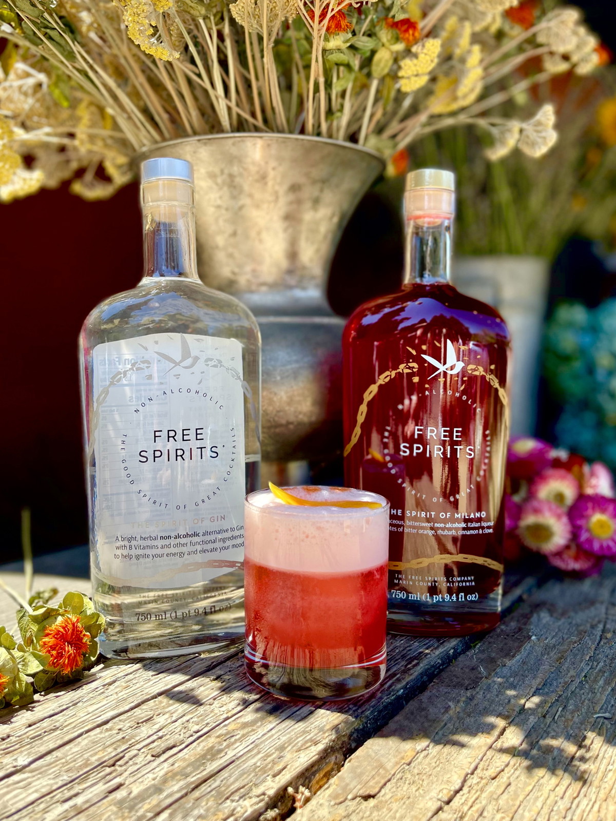 No-groni Sour (Non-Alcoholic)