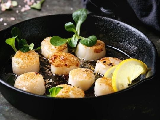 Image of Citrus Garlic Scallops