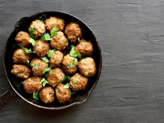 Image of Curry Chicken Meatballs