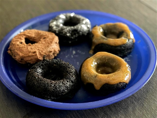 Image of Low Carb Chocolate Protein Donuts