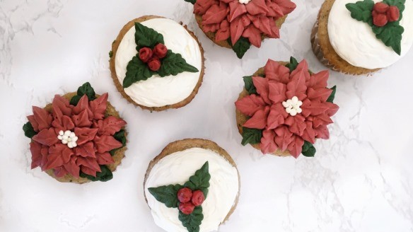 Image of Peppermint Tea Cupcakes