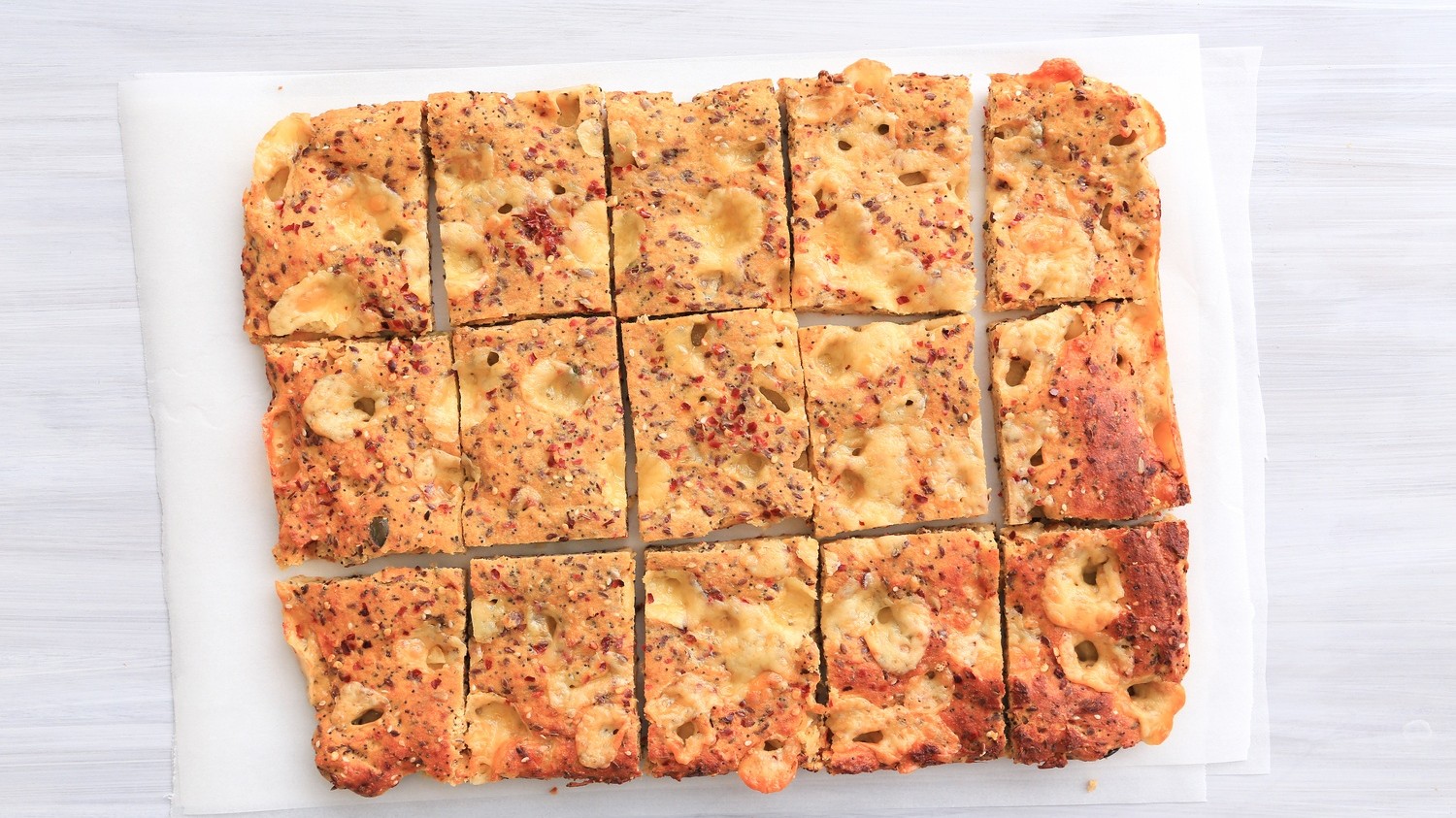 Image of Chilli Cheese Low Carb Focaccia