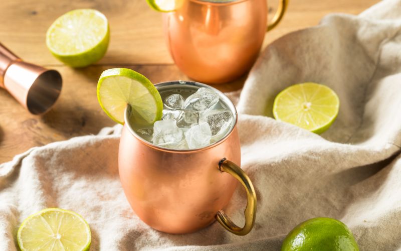 Kombucha Moscow Mule