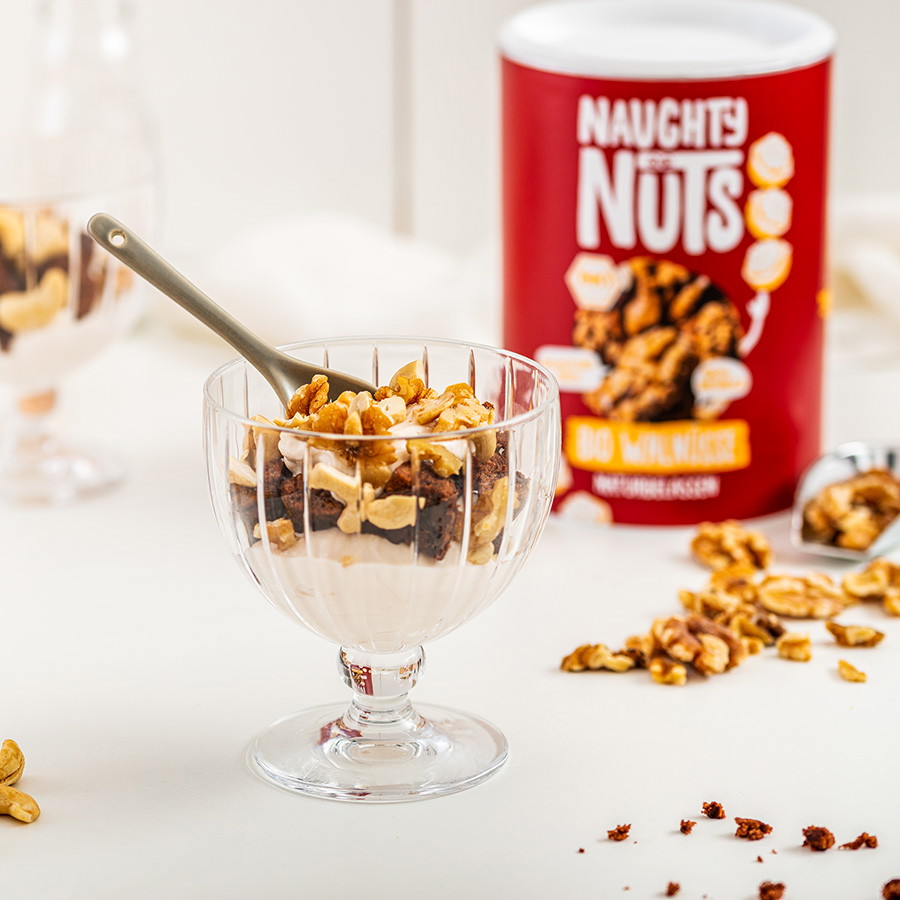 Giotto-Dessert mit unseren Snacking Nuts Walnüssen