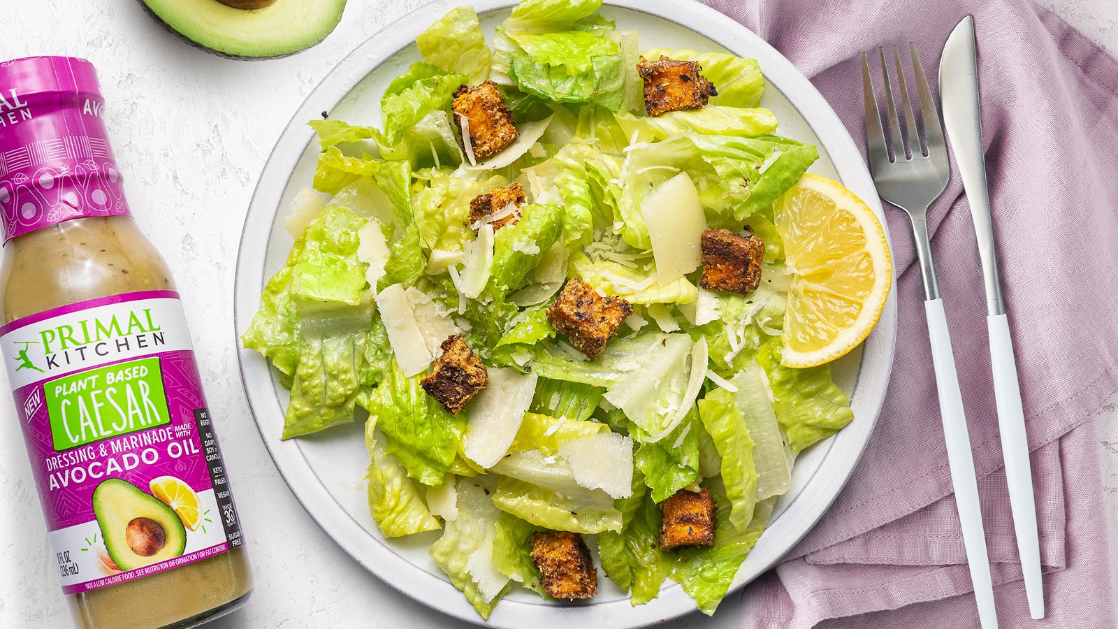 Image of Plant Based Caesar Salad