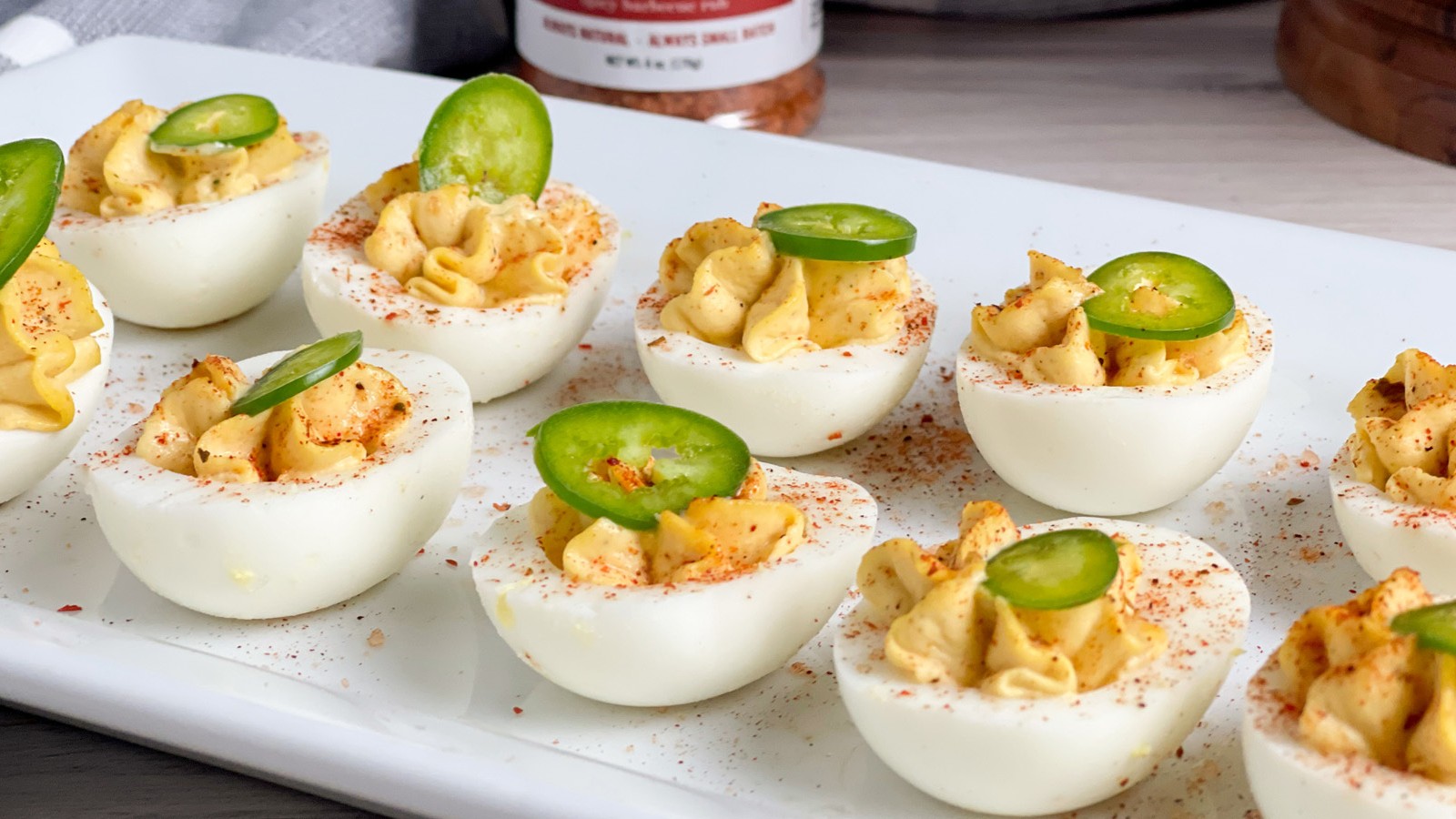 Image of Spicy Deviled Eggs