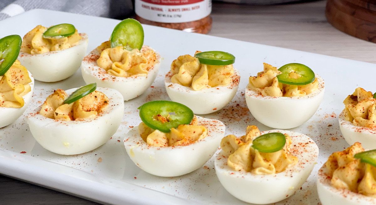 Spicy Deviled Eggs